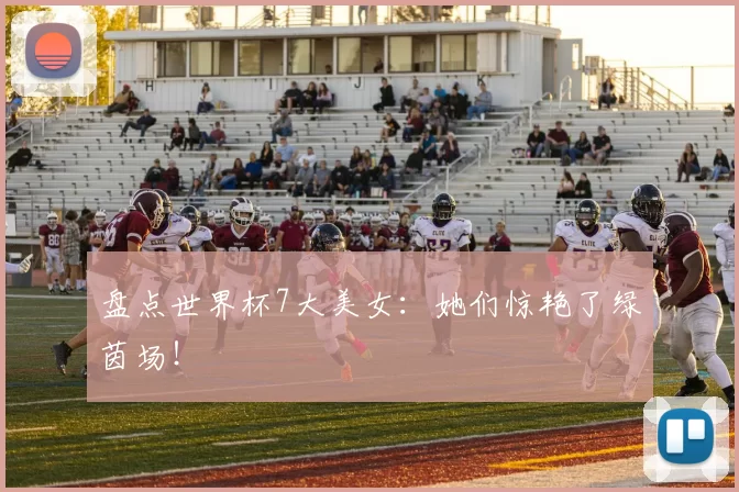 盘点世界杯7大美女:她们惊艳了绿茵场!