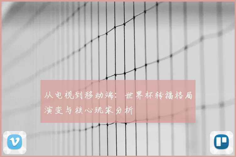 从电视到移动端:世界杯转播格局演变与核心玩家分析